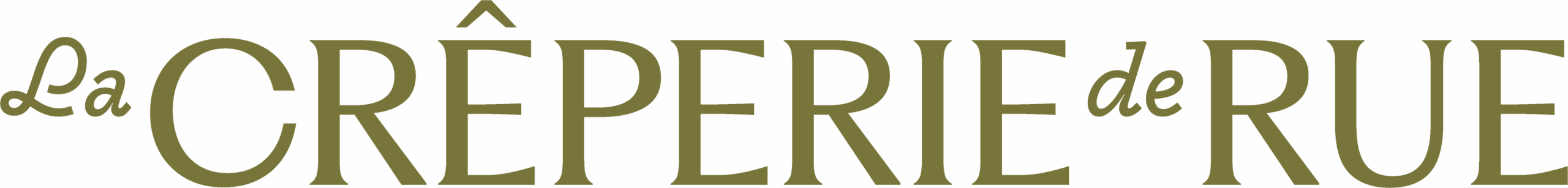 Logo de la créperie de Rue.